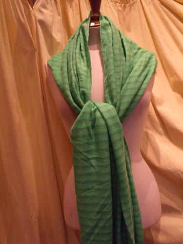 Malo cashmere scarf green