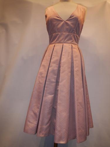 Prada dress T.38 pink taffeta.