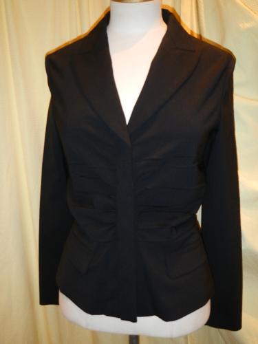 Prada jacket wool-lycra black  S.38